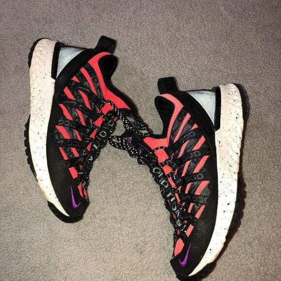 NIKE ACG React Terra Gobe Trail Running Shoe Bright Crimson BV6344-600 - Picture 6 of 16